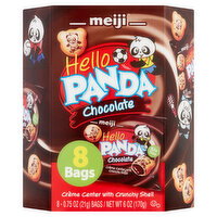 Meiji Big Hello Panda Chocolate, 6 Ounce