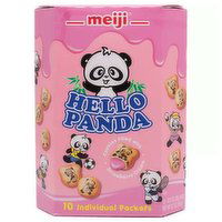 Meiji Hello Panda, Strawberry, 9.1 Ounce