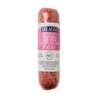 Delallo Genoa Wine Salami, 9 Ounce