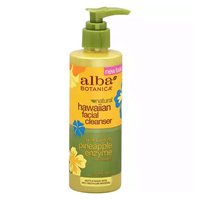 Alba Botanica Hawaiian Facial Cleanser, Pore Purifying Pineapple Enzyme, 8 Ounce