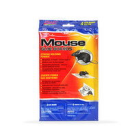 PIC Rat & Mouse Glue Traps, 4 Each