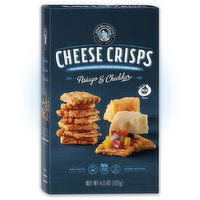 John Wm. Macy's Cheese Crisps Asiago & Cheddar, 4 Ounce