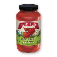 Muir Glen Pasta Sauce Tomato Basil, 23.5 Ounce