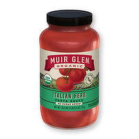 Muir Glen Pasta Sauce Italian Herb, 23.5 Ounce