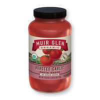 Muir Glen Pasta Sauce Roasted Garlic, 23.5 Ounce