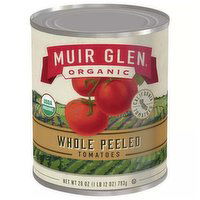 Muir Glen Organic Tomatoes, Whole Peeled, 28 Ounce