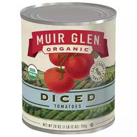 Muir Glen Organic Diced Tomatoes, 28 Ounce