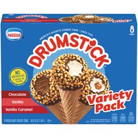 Nestle Drumstick Variety Pack, 8 Each