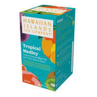 Hawaiian Islands Tea Tropical Medley Black Tea Bags, 20 Each