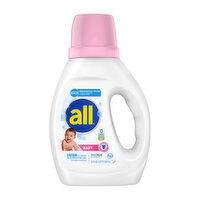 All free clear Baby Liquid Laundry Detergent, Gentle for Baby, 24 Loads, 30 Ounce