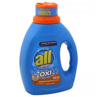 All Detergent with Stainlifters, Oxi, HE, 36 Ounce