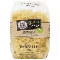 Cucina & Amore Organic Farfalle, 16 Ounce