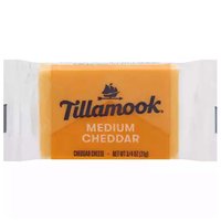 Tillamook Medium Cheddar Snack Cheese, 0.75 Ounce