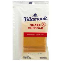 Tillamook Farmstyle Thick Cut Sharp Cheddar Cheese, 8 Ounce