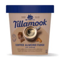 Tillamook Coffee Almond Fudge, 16 Ounce