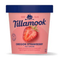 Tillamook Oregon Strawberry, 16 Ounce
