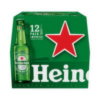 Heineken Beer, Bottles (Pack of 12), 144 Ounce