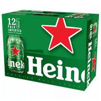 Heineken Lager Beers, Cans (Pack of 12), 144 Ounce