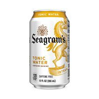 Seagrams Tonic Water, Cans (Pack of 6), 72 Ounce