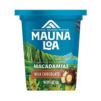 Mauna Loa Macadamias, Milk Chocolate, Cup, 5 Ounce