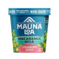 Mauna Loa Macadamia Milk Non-Dairy Ice Cream, Strawberry Guava, 16 Ounce