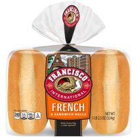 Francisco International French Rolls, 17 Ounce