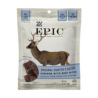 Epic Bites Vension Steak, 2.5 Ounce