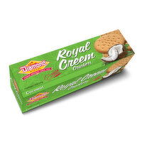 Diamond Bakery Coconut Royal Creem Crackers, 8 Ounce