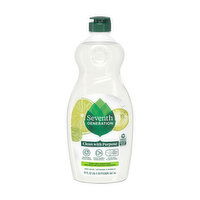 Seventh Generation Dish Soap Lime Ginger, 19 Ounce