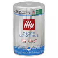 Illy Decaf Ground Coffee Medium Roast, 8.8 Ounce