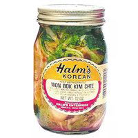 Halm's Korean Won Bok Kim Chee, 12 Ounce