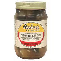 Halm's Cucumber Kim Chee, 10 Ounce