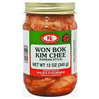 Halm's Hot Won Bok Kim Chee, 12 Ounce