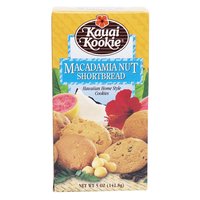 Kauai Kookie Shortbread Cookies, Macadamia Nut, 5 Ounce