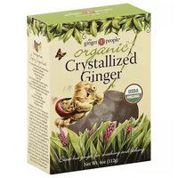 Ginger People Organic Crystalized Ginger, 4 Ounce