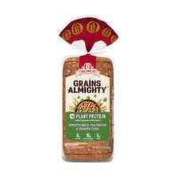 Oroweat Grains Almighty Plant Protein Bread, 20 Ounce