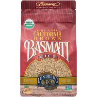 Lundberg Family Farms Organic California Brown Basmati Rice, 2 Pound