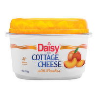 Daisy Cottage Cheese with Peaches, 6 Ounce