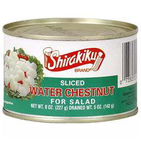 Shirakiku Sliced Water Chestnut, 5 Ounce