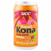 UCC Hawaii Kona Coffee Blend with Milk, 11.4 Ounce