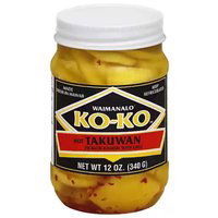 Waimanalo Koko Hot Takuwan Pickled Radish, 12 Ounce