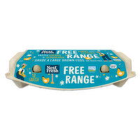 NestFresh Free Range Large Eggs, 12 Each