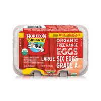 Horizon Mainland Eggs, Organic, 6 Each