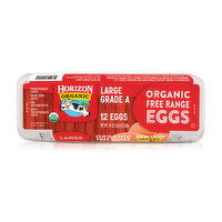 Horizon Organic Eggs, Brown, Large, 12 Each