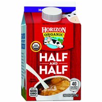 Horizon Organic Half & Half, 16 Ounce