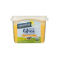 Carrington Organic Ghee, Clarified butter, 12 Ounce