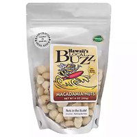 Hawaii's Local Buzz Macadamia Nuts Nude, 9 Ounce