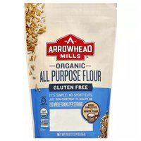 Arrowhead Mills Organic All Purpose Flour, Gluten Free, 20 Ounce