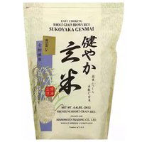 Sukoyaka Genmai Rice, Whole Grain, Brown , 4.4 Pound