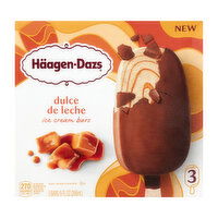 Haagen-Dazs Dulce De Leche Ice Cream Bars, 3 Each